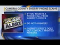 Cambria County Sheriff warns of arrest warrant phone scams