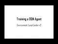 Deep Reinforcement Learning using DQN - LunarLander Environment