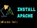 Apache Install on BlackArch Linux - LAMP on Black Arch Part 1