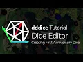 dddice Tutorial - Dice Editor