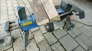 CMI 4T Woodsplitter - hydraulic oil change CMI 4 t Holzspalter