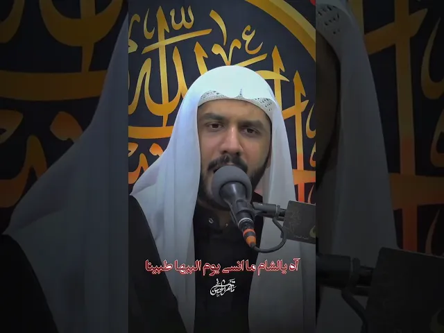 ⁣آه يالشام ما أنسى يوم البيها طبينا | استشهاد الإمام السجاد ع #الشيخ_جواد_البيابي #مأتم_الحسن_تركيا