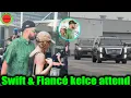 Download Lagu Travis Kelce \u0026 Fiancé Taylor Swift excitedly attended the Chiefs' fashion event held in Kansas City