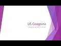 US Congress Pearson Edexcel A-Level Politics