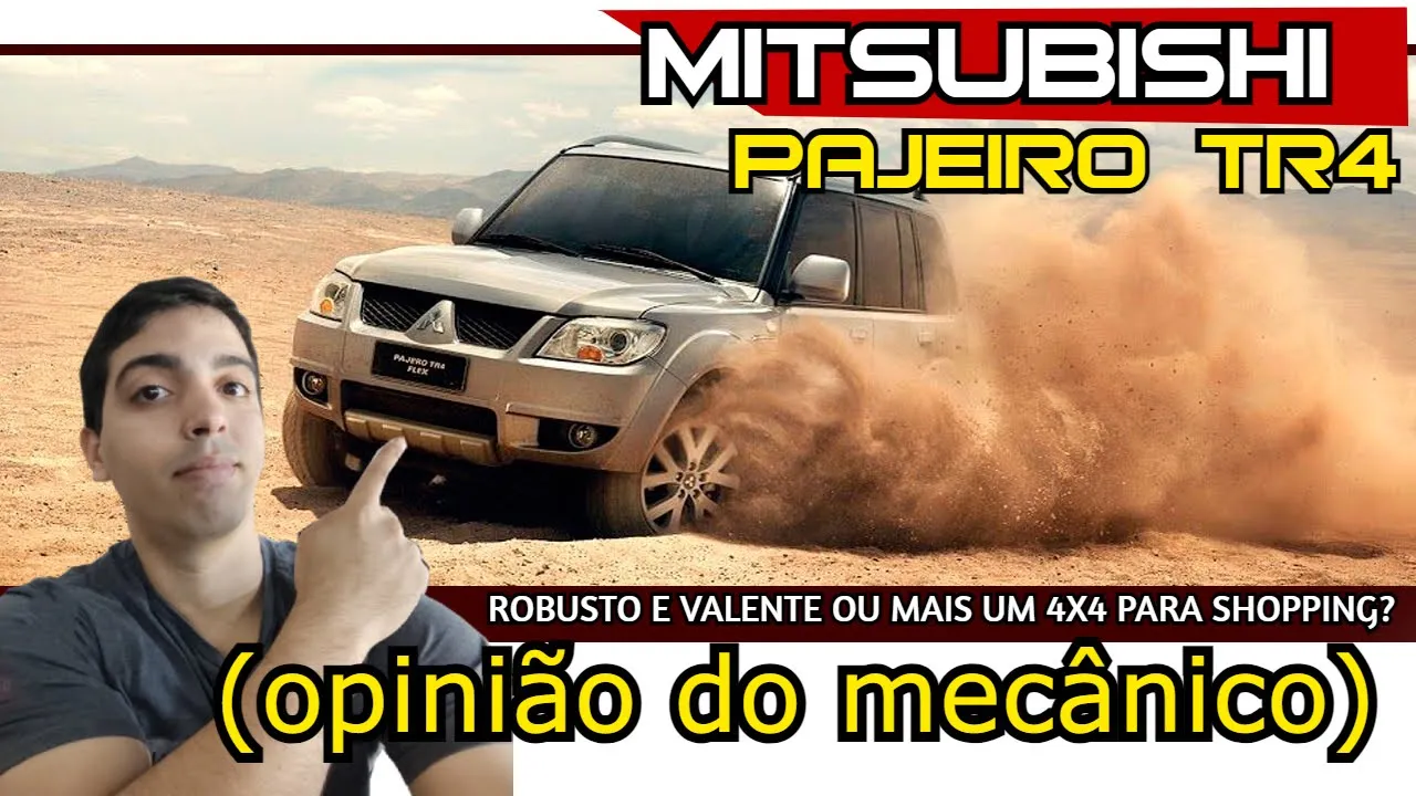Mitsubishi Pajero TR4 - É uma boa opção? (opinião do mecânico)