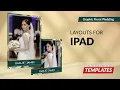 Graphic Floral Wedding Photo Booth Theme Templates Released April 10 2024 PhotoBoothTemplates com