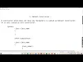 Default Constructor in Java Hindi Java tutorials