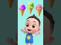 Lagu ChaCha Makan Es Krim Warna-warni 🍧🟣🟢🟠| Lagu Anak-anak | LiaChaCha Bahasa Indonesia#lagu #shorts