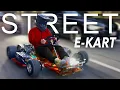 Electric GoKart on CITY STREETS SurRon E-Kart POV