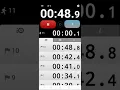 Demo of Stopwatch Lap Timer - Advanced Sport Chronograph
