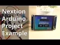 DEMO Nextion Display with Arduino - Getting Started