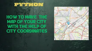 How to make citymap using python