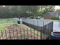 LOWES NO DIG FENCE IS AN EASY INSTALL HIGHLY RECOMMEND