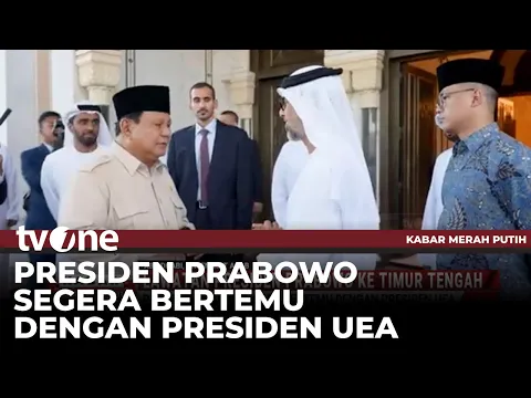 Presiden Prabowo Tiba di Abu Dhabi untuk Bertemu Presiden UEA