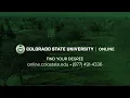 Earn your Bachelor s or Master s Degree Online with CSU and Keep Charging Forward