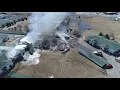 Intentional burn drone footage 7 - Beaver Dam
