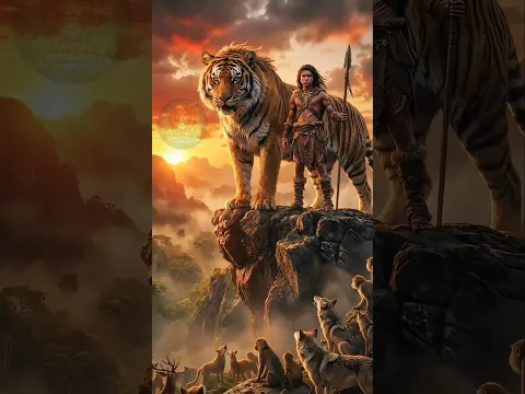 Animal Transformation | Baby And Tiger King Of The Jungle #animaltransformation #animals #shorts
