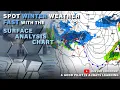 Spot Winter Weather Fast with the Surface Analysis Chart