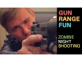 Gun Range Fun With Zombie Night Shooting
