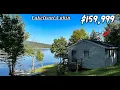 Affordable Lakefront Retreat on Lake Champlain Price 159K