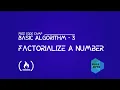 Factorialize A Number Basic Algorithm - 3 Free Code Camp