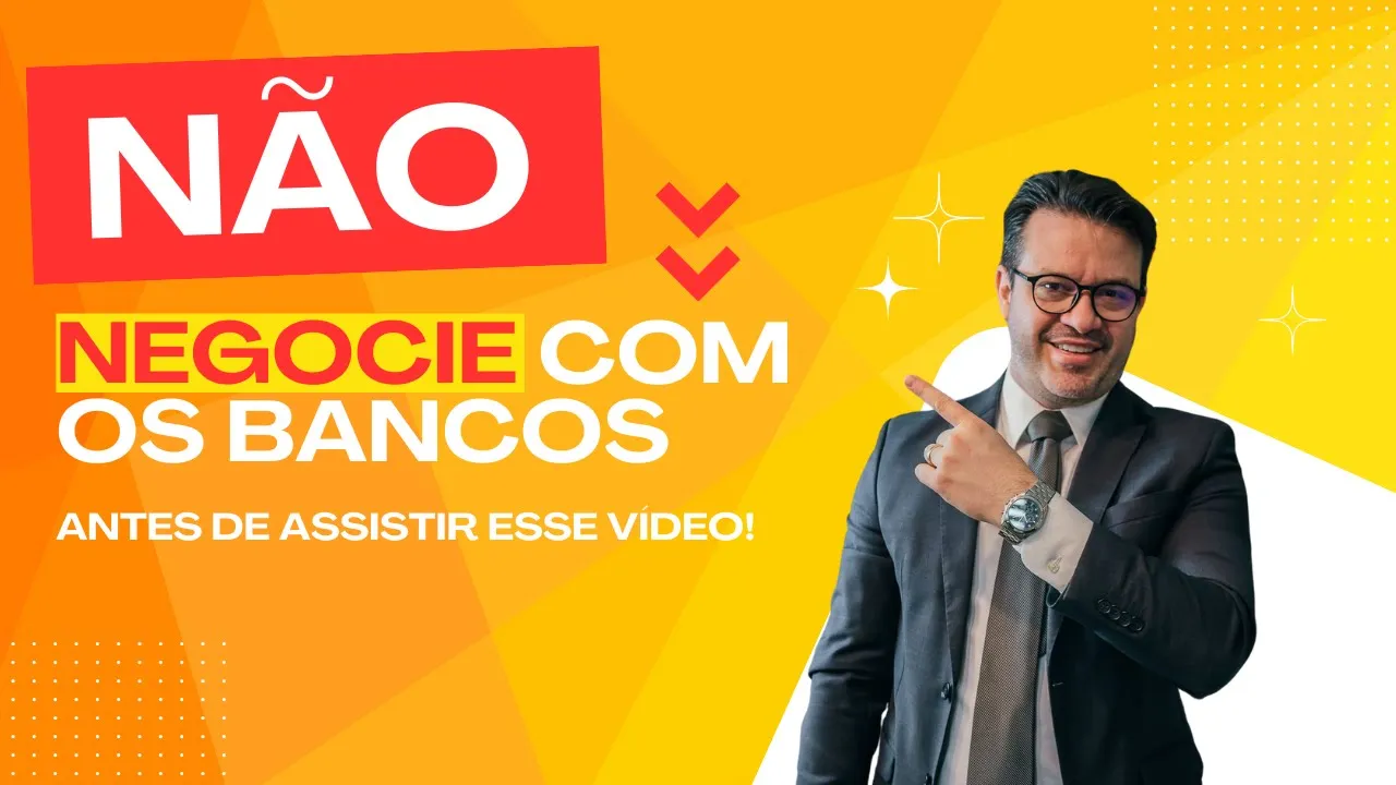 Devo negociar com bancos?