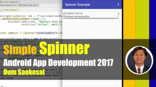 Latest Android App Development How to Use Spinner