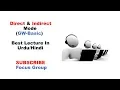 Direct Indirect Mode GW-Basic Lecture 5 in
