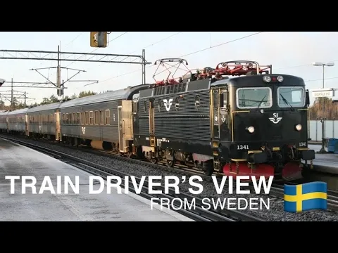 Download MP3 TRAIN DRIVERS VIEW FROM SWEDEN (Stockholm to Karlstad)