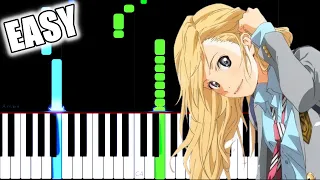 Download Hikaru Nara - Shigatsu wa Kimi no Uso - EASY Piano Arrangement[Synthesia] MP3