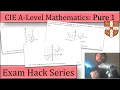 Exam Hack CIE AS Maths P1 Function Transformations Question