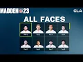 Madden 23 - All Face and Skin options