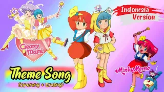 ost minky momo vs creamy mami versi indonesia opening u0026 ending