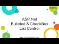 ASP Net Bulleted Check Box List Control Tutorials
