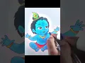 Download Lagu Little Krishna drawing✨| Credit - @TaposhiartsAcademy  #shorts #youtubeshorts #krishna #drawing