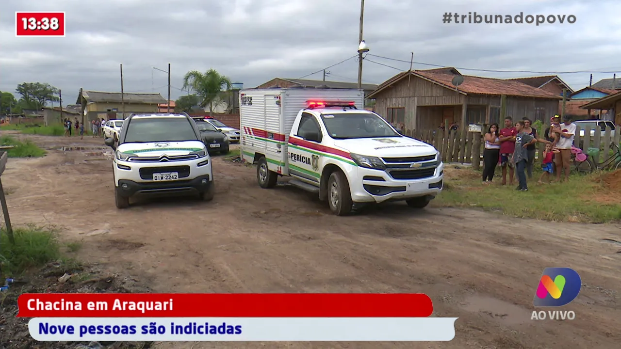 Nove pessoas são indiciadas pela chacina em Araquari