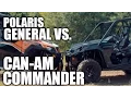 Polaris General 1000 vs Can-Am Commander 1000 UTV Shootout