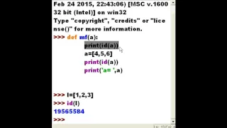 Python Mem Location Re-Referencing in Functions