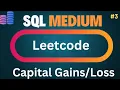 SQL Interview Question Google Asked Capital per Week - LeetCode 1393 Explained simply