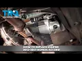 How to Replace Starter 2013-2017 Honda Accord