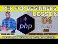 PHP COURSE LESSON 04 LOOPS AND CONDITIONAL STATEMENTS