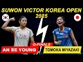 Download Lagu 코리아 오픈 2025 QF: 안세영 vs 미야자키 토모카 | Korea Open: An Se Young vs Tomoka Miyazaki