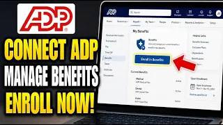 How to connect ADP to manage employee benefits enrollment for health insurance - Step By Step
