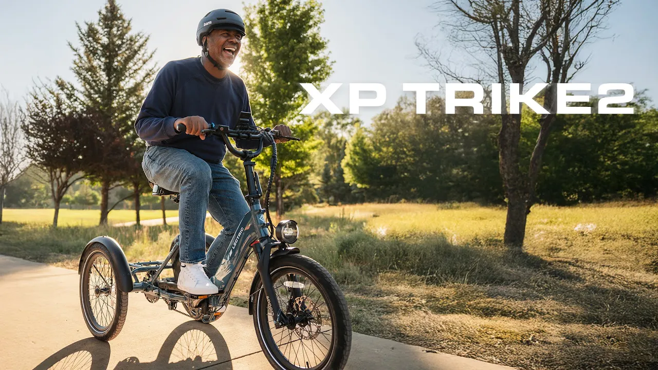 Lectric eBikes — Lectric XP Trike2 — Electric Trike Features (YouTube video ad)