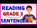READING SENTENCES for GRADE 3 -