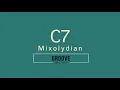 Backing Track In C7 mixolydian