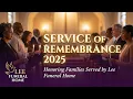 Lee Funeral Homes Service of Remembrance - Clinton 2025