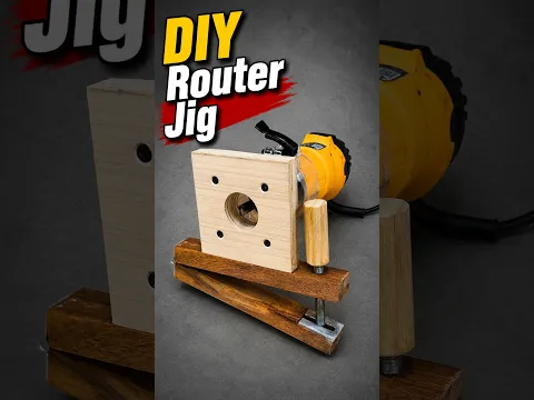 Amazing DIY Router Jig  #tooltips