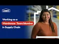 Working as a Reach Truck Driver in Lowe s Supply Chain