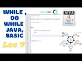 While and Do While Loop Java Urdu Hindi
